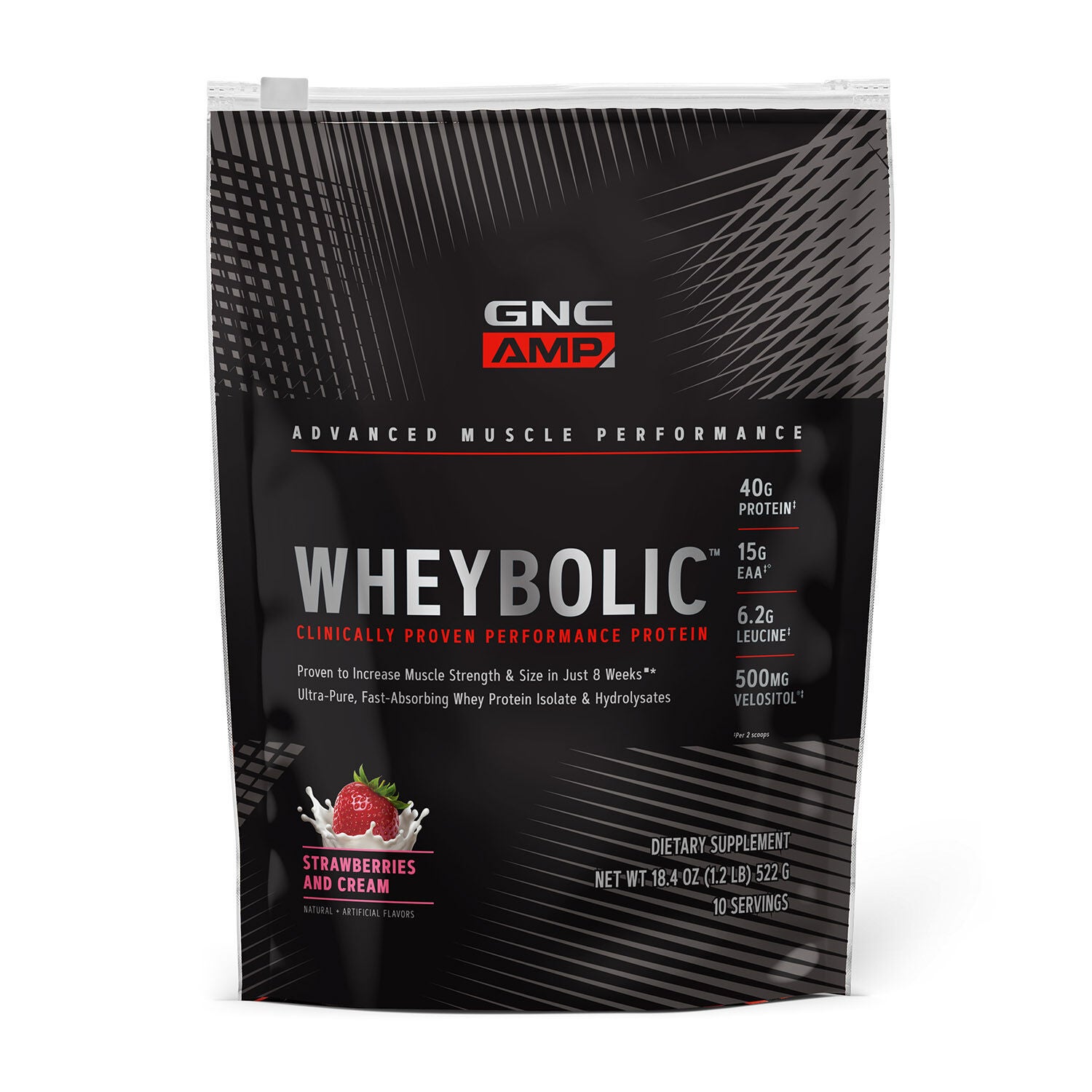Wheybolic&trade; - Strawberries and Cream (10 Servings) Strawberries and Cream | GNC